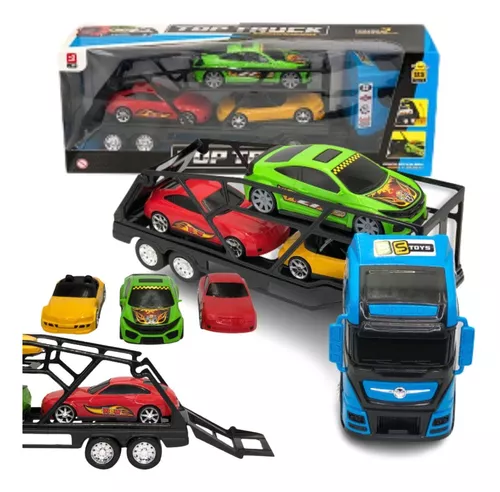 Brinquedo Caminhão Grande Carreta Carros – Shopping Tudão