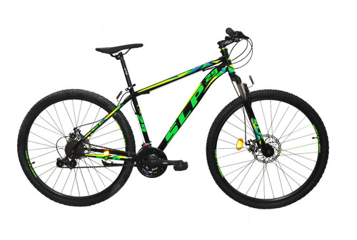 Bicicleta Mountain Bike Rodado 29 Slp 5 - Cambios Shimano Frenos A Disco Llantas Doble Pared Suspension Varon Mujer Tsr