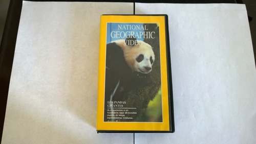Los Pandas Gigantes Cassete Vhs National Geographic Video