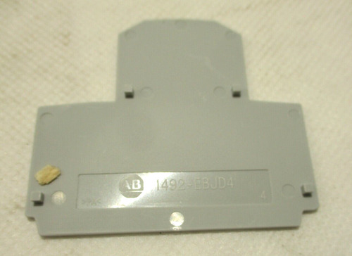 New Box Of 20 Allen-bradley 1492-ebjd4 End Barriers Gray Ccg