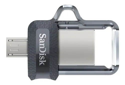 comprar Memoria USB SanDisk Ultra Dual m3.0 128GB 3.0 negro y transparente