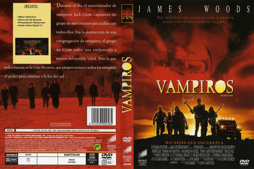 Vampiros - James Woods - John Carpenter - Dvd