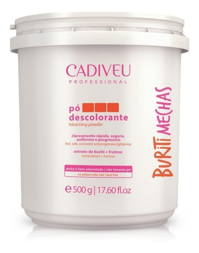 Cadiveu Professional Buriti Mechas Po Descolorante 500g 