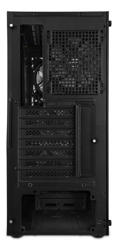 Gabinete Yeyian Dragoon con Ventana, Midi-Tower, ATX/Micro-ATX/Mini-ITX, USB 3.0/2.0, sin Fuente, 4 Ventiladores ARGB Instalados, Negro