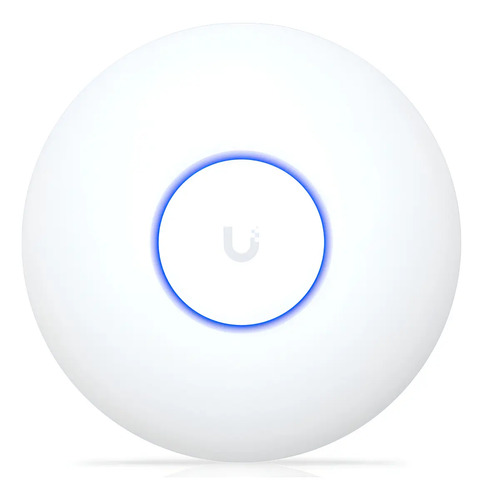 Access Point Ubiquiti UniFi U7 Lite Tri-Band 9.3gbps Porta 2.5GbE Ponto de Acesso Wi-Fi 7 até 200 Clientes Cor Branco