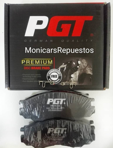 Pastilla De Freno Pgt Chery Grand Tiger Delantera. (5256)