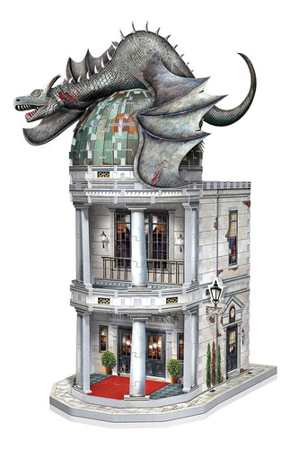 Puzzle 3d Webbit3d Harry Potter Gringotts Bank, 300 Piezas