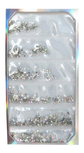 Strass Tornasolado Swarovsky 6 Tamaños Deco Uñas Nail Art