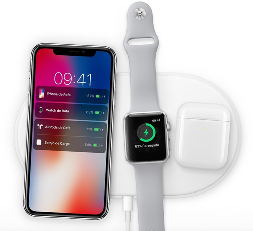 Carregador Sem Fio Baseus Airpower 3 Em 1 P/ iPhone AirPods