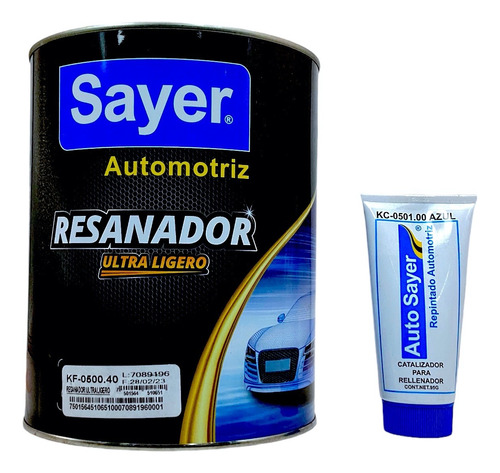 Kit Resanador Automotriz Ultraligero Kf-0500 4l Sayer