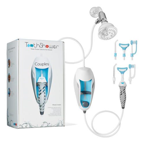 Toothshower El Hilo Dental De Agua Alimentado Por Ducha Para