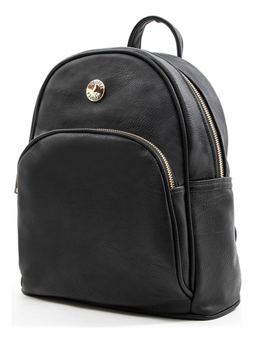 Mochila Mujer Tropea Kimmy Color Negro