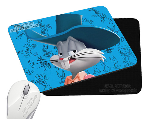 Pad Mouse Rectangular Looney Tunes Bugs Bunny