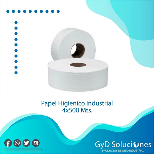 Imagen 2 de 4 de 2 Pack Confort Industrial 500 Mts X 4 Unidades (4.000 Mts)