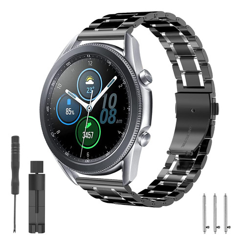 Fernbe Gear S3 Banda Galaxy Watch 1.811 In Correa Acero Para