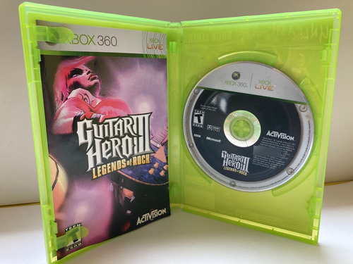 Guitar Hero 3 Legends Of Rock Xbox 360 Original Fisco (Reacondicionado)