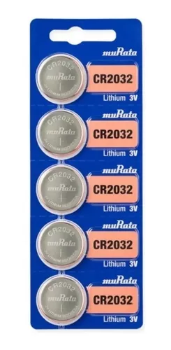 Pila Cr1632 Litio Cr 1632 3v Para Relojes Alarmas Llaves X5