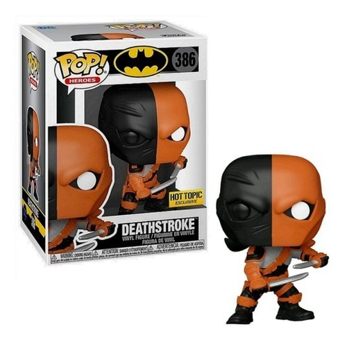 Funko Pop Dc Heroes Deathstroke Hot Topic