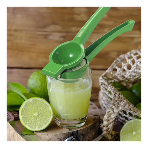 Exprimidor De Limones Oggi 7502.11 Metálico En Color Verde