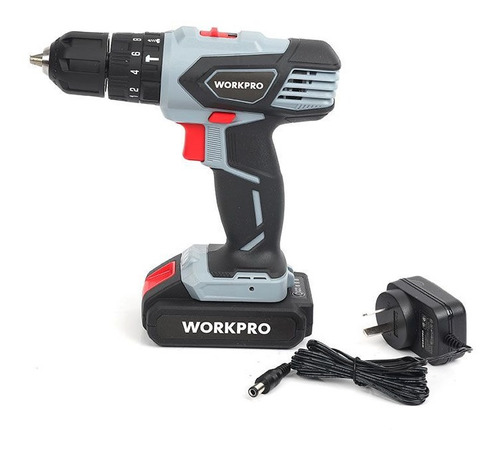 Taladro Percutor Inalambrico 20v Workpro W122033 2 Vel