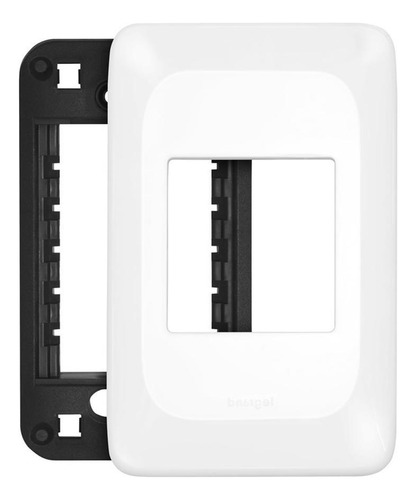 Placa Pial Pop Branca 4x2(2modulo Horizontal) Lgp22
