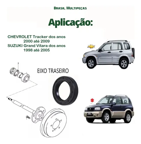 Retentor Ponta Eixo Tracker Jimny Grand Vitara 30020936 | MercadoLivre