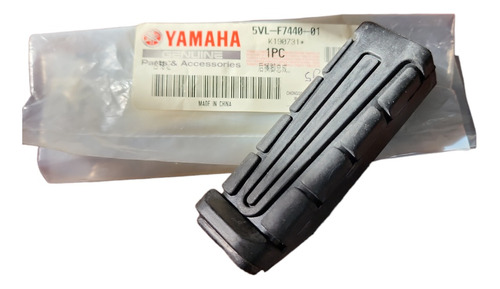 Goma Posa Pie Trasero Derecho Para Moto Yamaha Yb 125 