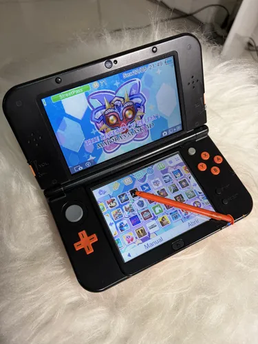 Nintendo New 3ds Xl Standard Cor Laranja E Preto 2015