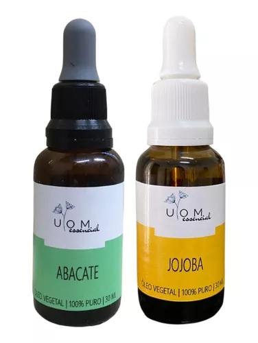 Kit Óleo de Jojoba 30ml + Abacate 30ml - Eco Care