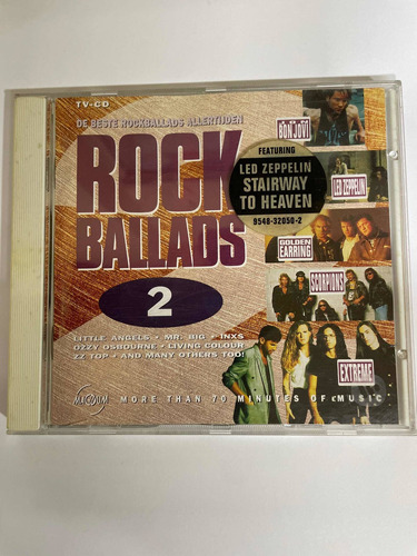 Cd Rock Ballads 2. Extreme Scorpions Inxs Mr Big