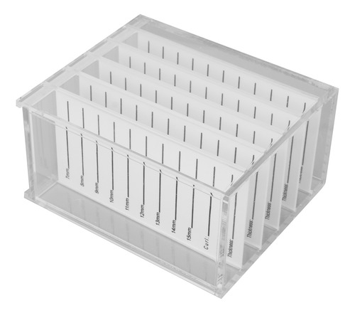 Soporte Acrílico Para Pestañas Individuales, 5 Capas, Transp