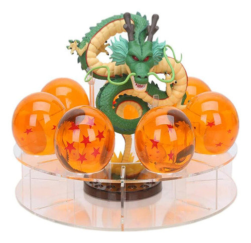 Resina Shenron Figure Shenlong Statue Set 3 5cm Estante...