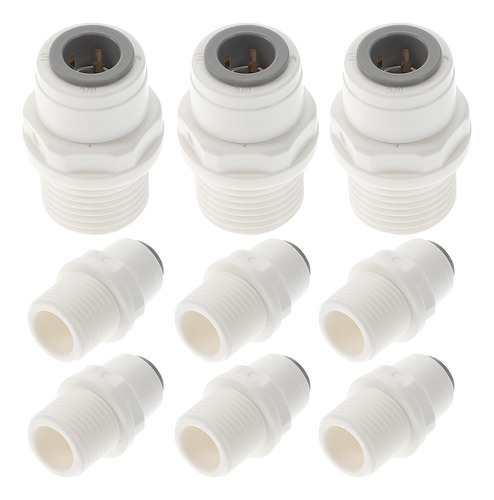 Purificador De Agua Water Pipe Quick Connector, 10 Unidades