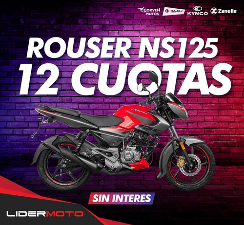 Imagen 1 de 15 de Nueva Bajaj Rouser Ns 125 Lidermoto Tigre Entrega Ya!