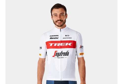 Camiseta De Ciclismo Masculina Equipe Trek-segafredo Santini