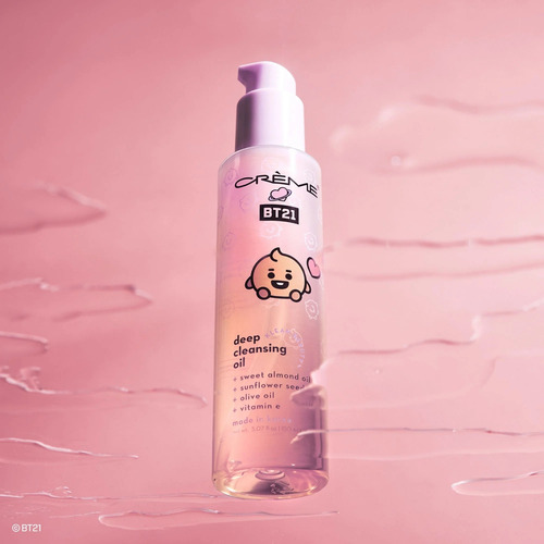 Set Cuidado Para Rostro Bt21 Limpieza + Sérum Cica Coreano