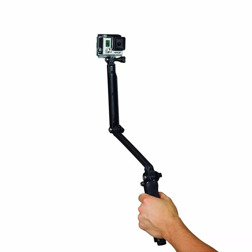 Kit Gopro Bastão 3 Formas Para Camera Action Selfie