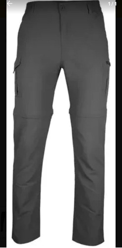 Pantalon Trekking Secado Rapido Hombre Desmontable Upf50