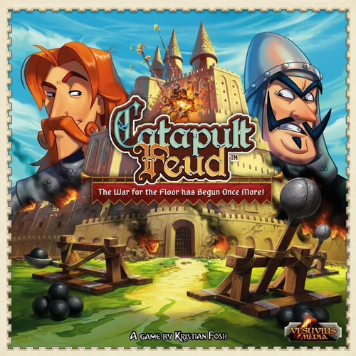 Vesuvius Media Juego De Mesa Catapult Kingdoms (exclusivo D.