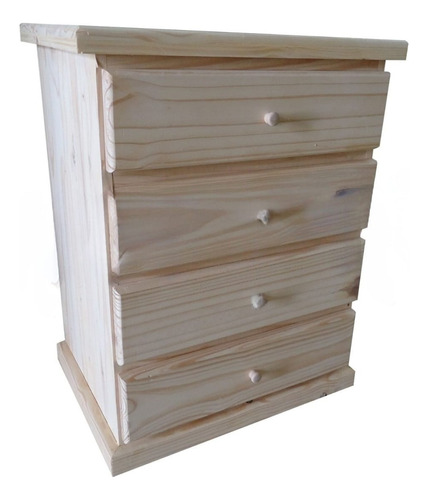 Argen-pino Chiffonier / Cajonera De Pino X 4 Cajones Fabrica