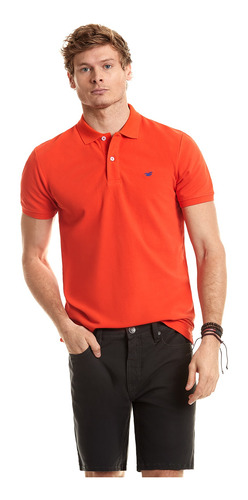 Polera Hombre Polo Básica Rojo Ferouch Ss2023