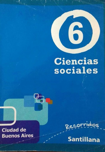 Ciencias Sociales 6 - Santillana
