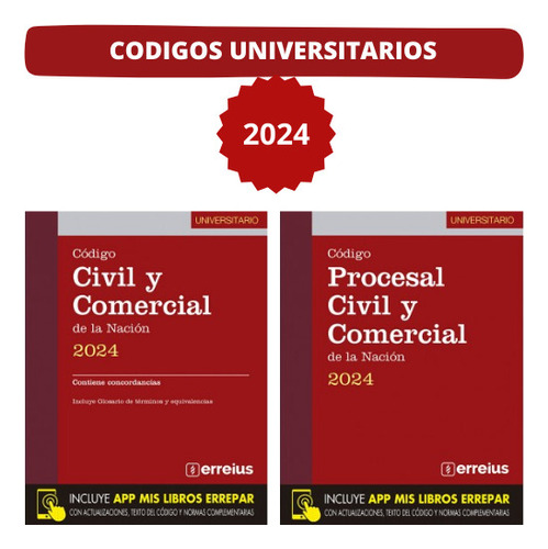 Codigo Civil Y Comercial + Procesal Civil Y Comercial Pocket