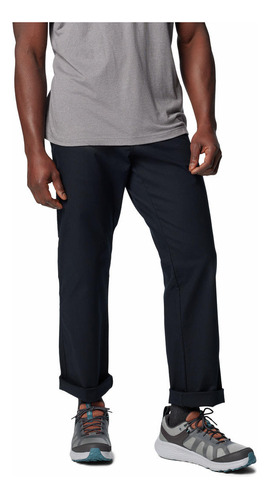 Pantalón Hombre Flex Roc Pant Negro Columbia