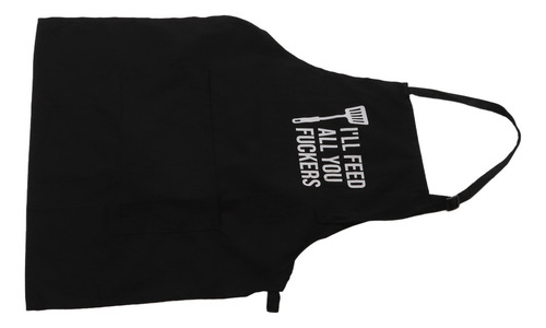 Delantal Tipo Babero De Chef Para Hombre, Divertido, Con 3 B