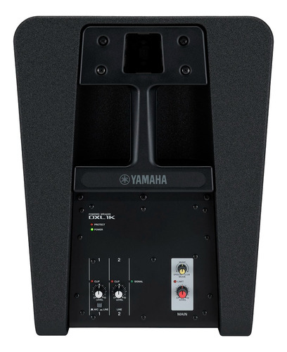 Sistema De Pa Portatil Yamaha Dxl1k Preto Bk Bivolt 1100 W 110v/220v