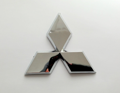 Emblema Mitsubishi Logo Insignia 9cm Ancho Base Logotipo