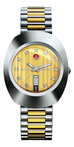 Rado Reloj Automatico Suizo Unisex De Acero Inoxidable, Amar