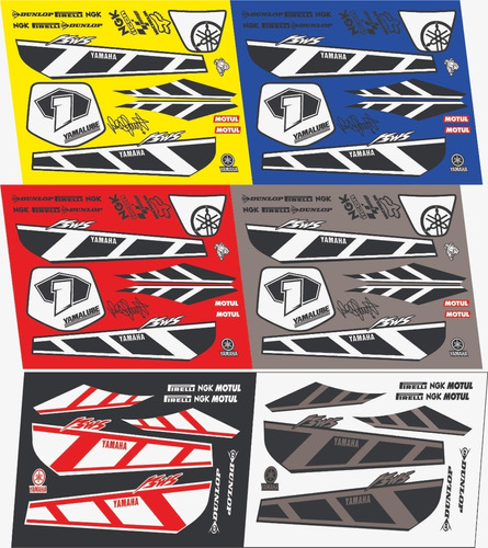 Kit Stickers Bws100 Yamaha 50 Aniversario