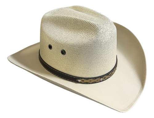 5 Sombreros Vaquero Country Rigido Colores Mayoreo 5 Pzas Beige Chico-niño